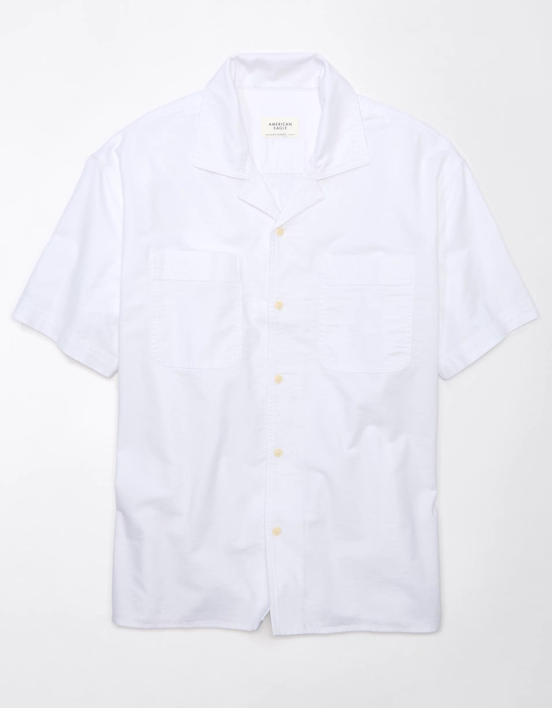 AE Poolside Button-Up Shirt Product Image