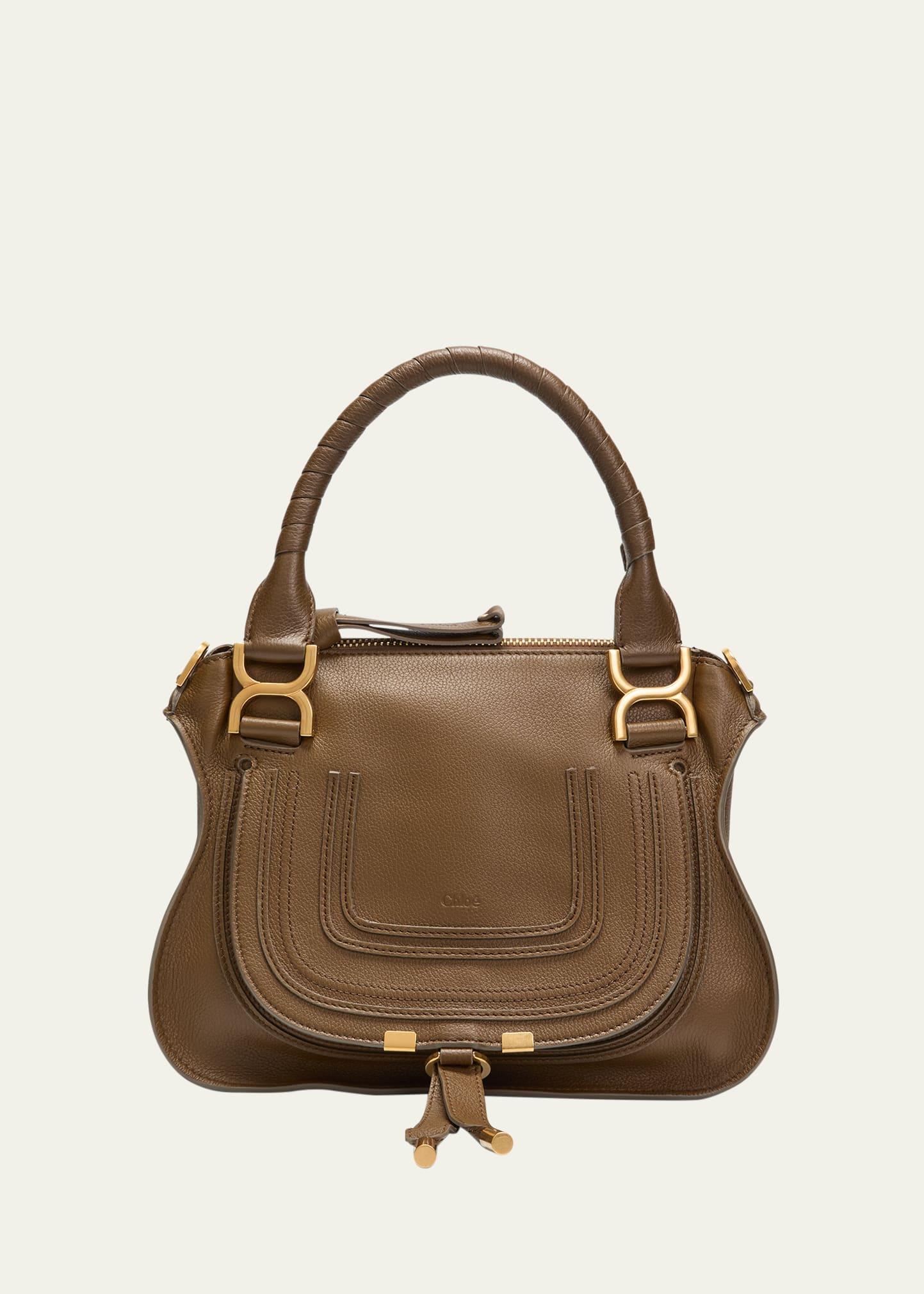 Womens Small Marcie Leather Satchel Product Image