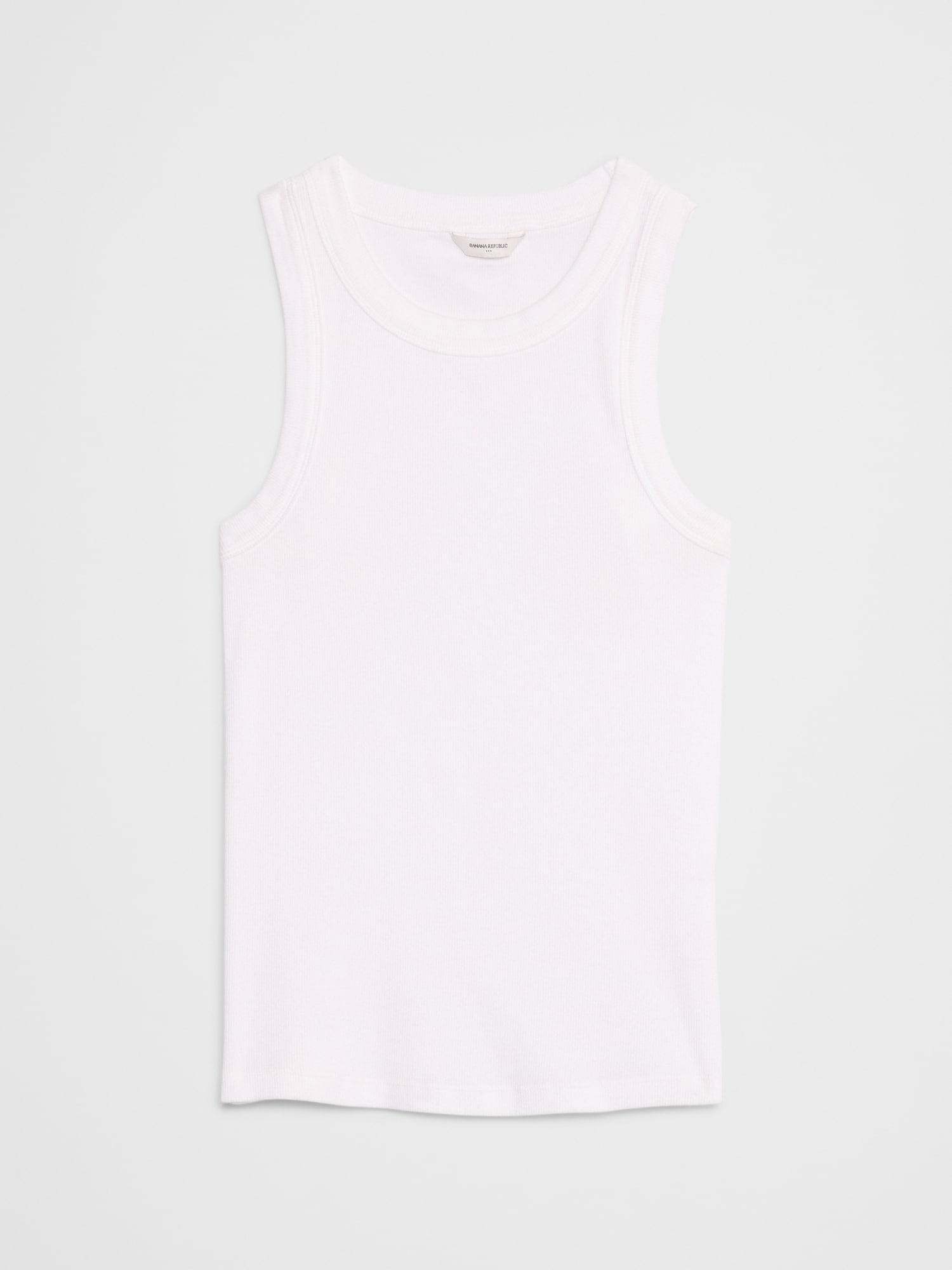 Ribbed Racer Tank Product Image