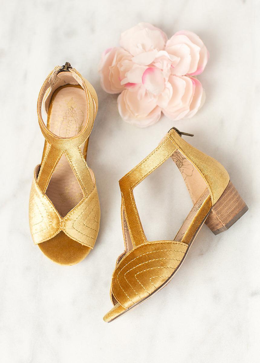 Orelia Heel in Honey Girls Product Image