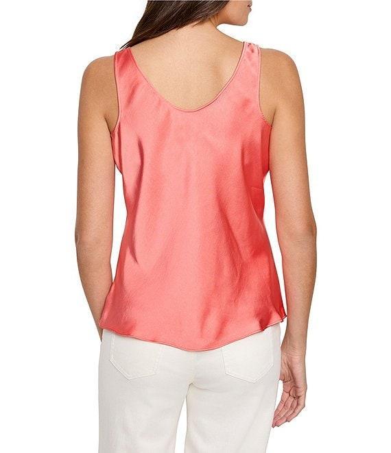 NIC + ZOE Day Gloss Scoop Neck Sleeveless Tank Product Image