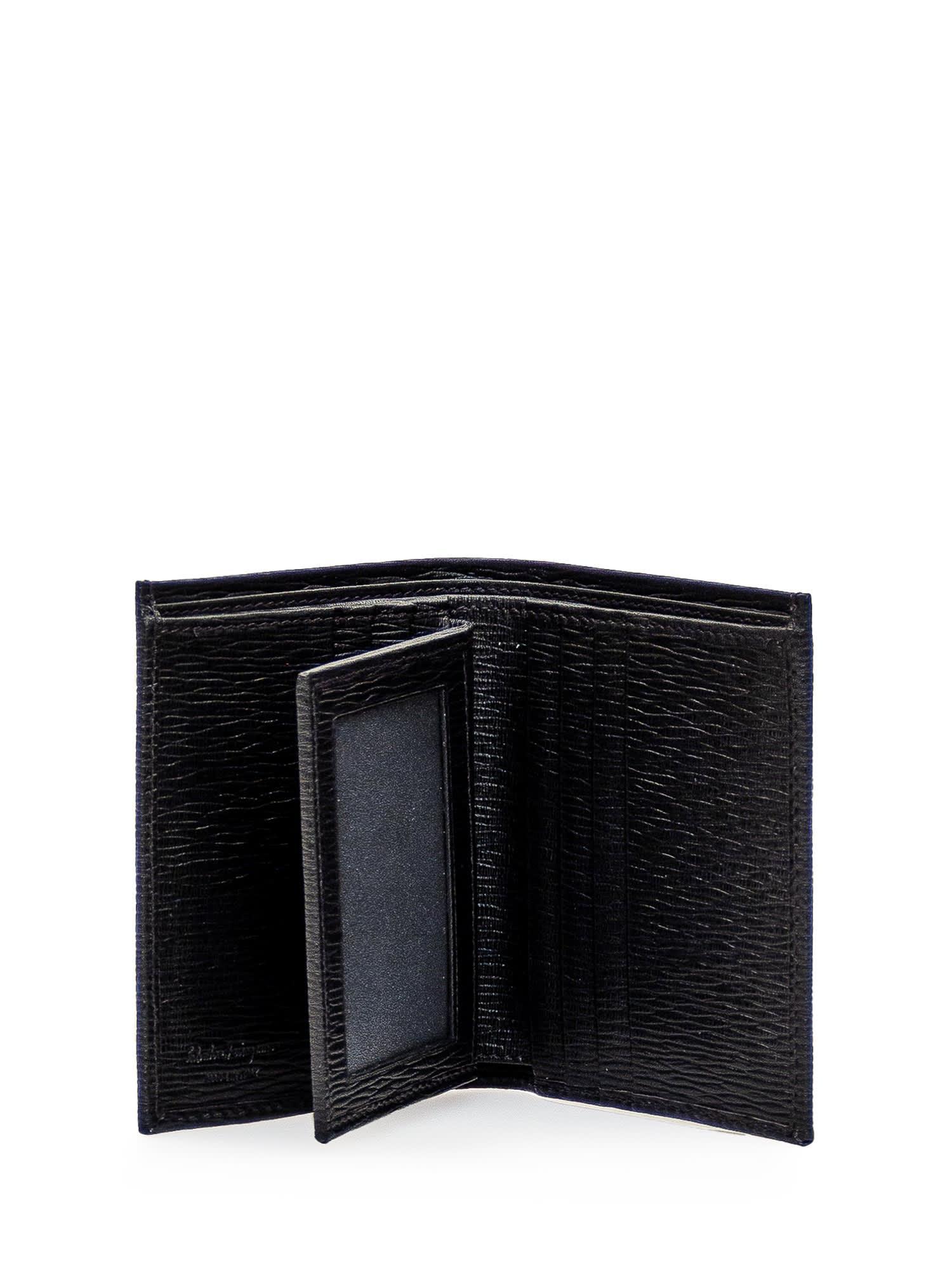 FERRAGAMO Gancini Wallet In Black Product Image