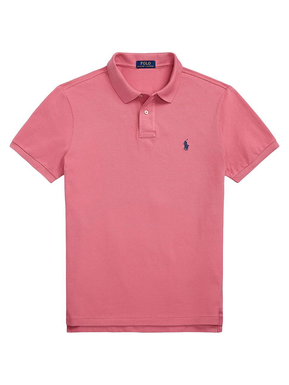 Mens Cotton Pique Standing Horse Polo Product Image