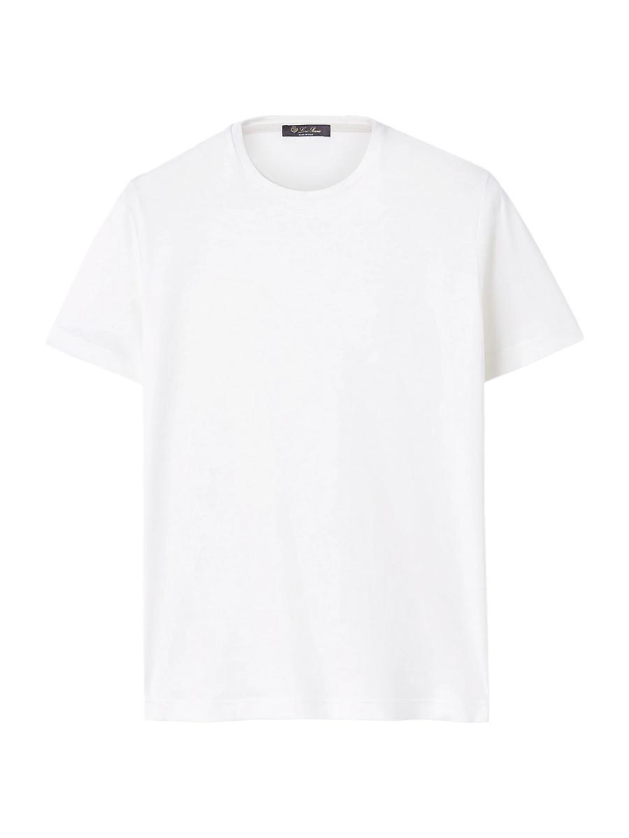 Mens Silk Cotton Jersey T-Shirt Product Image