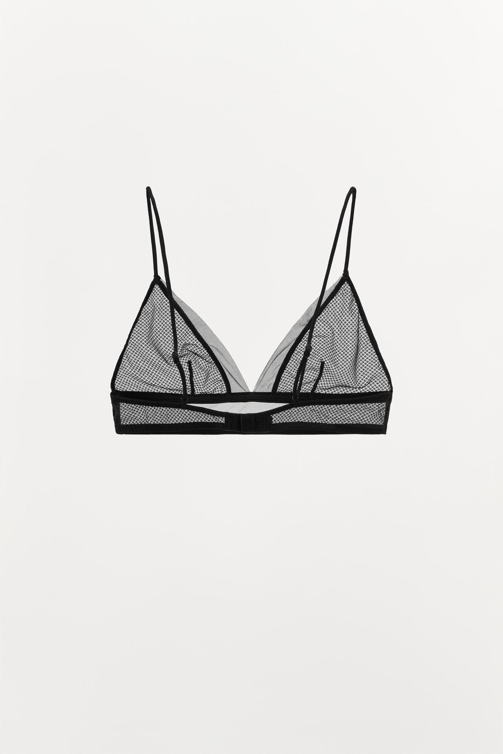 MESH TRIANGLE BRALETTE Product Image