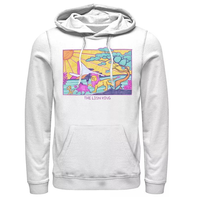 Mens Disneys The Lion King Line Up Hoodie Product Image