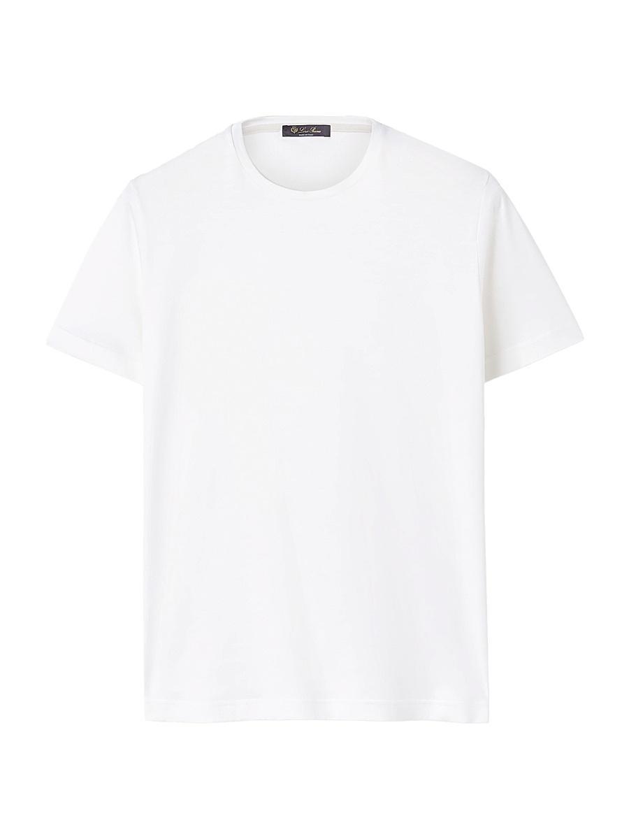 Mens Silk Cotton Jersey T-Shirt Product Image