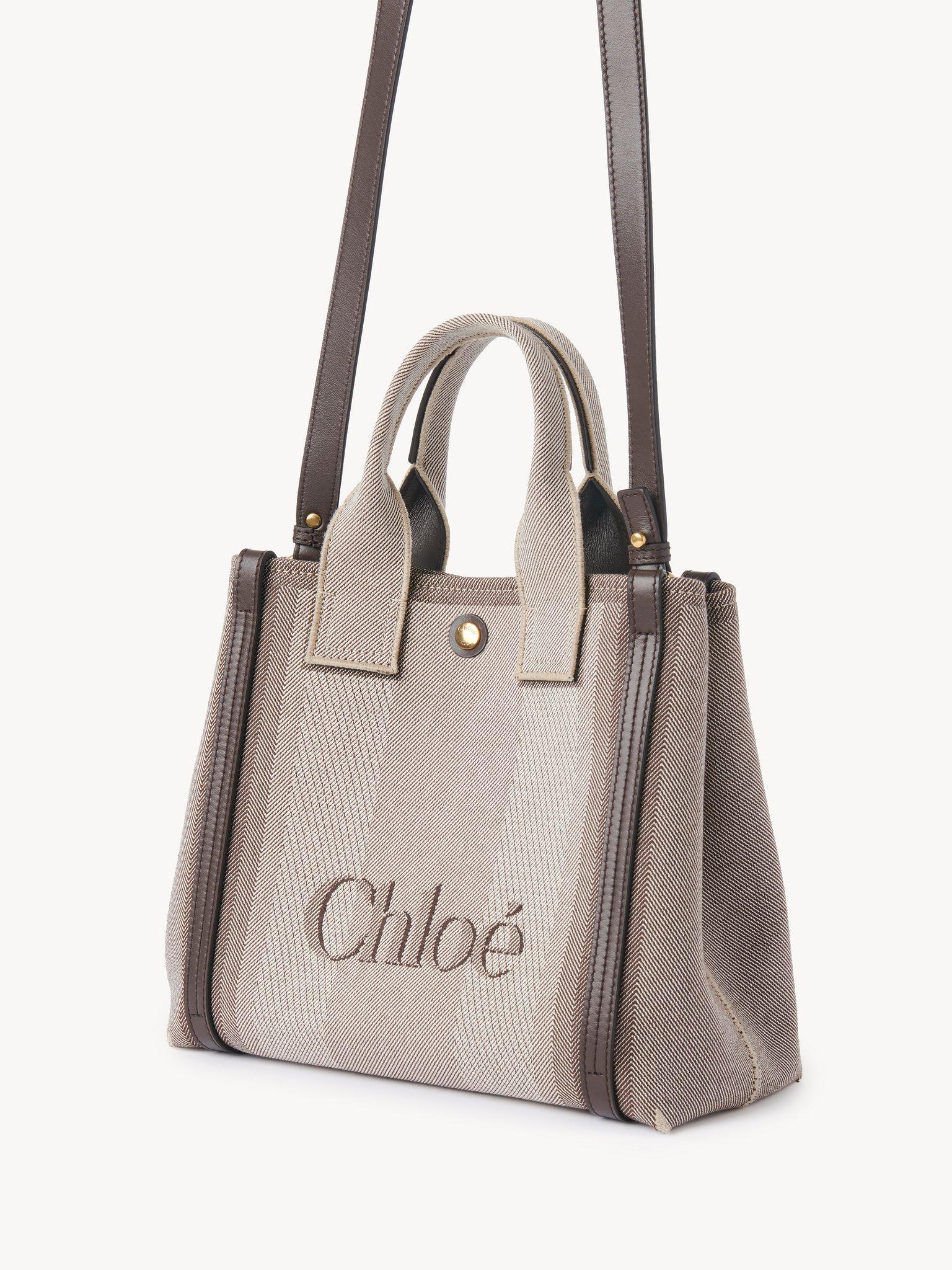 Small Chloé Carry tote bag in canvas Product Image