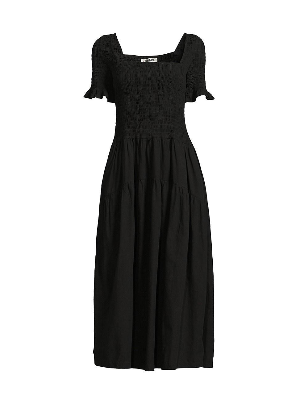 Womens Alejandro Smocked Maxi Dress Product Image