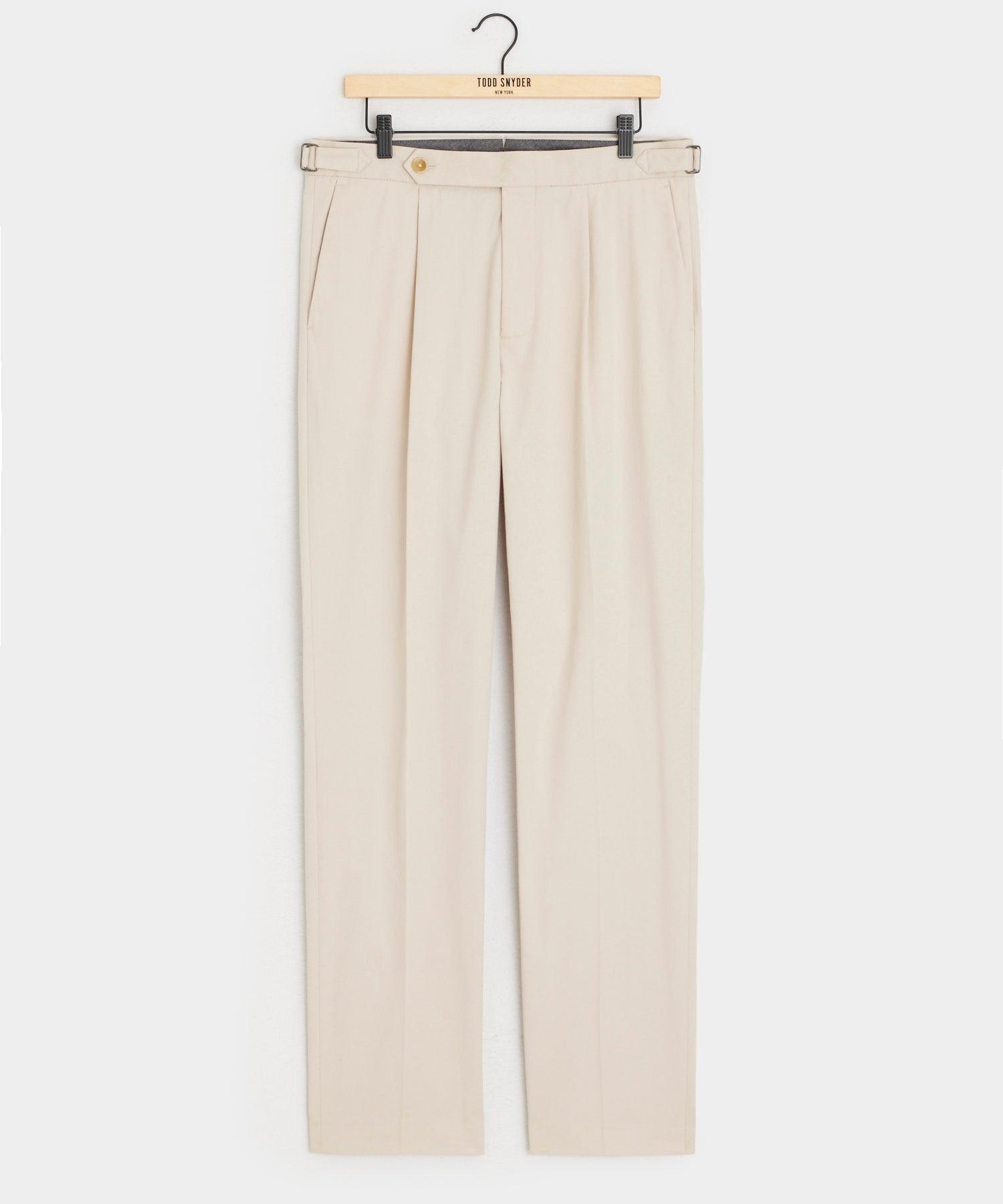 Italian Cotton Side Tab Trouser Product Image