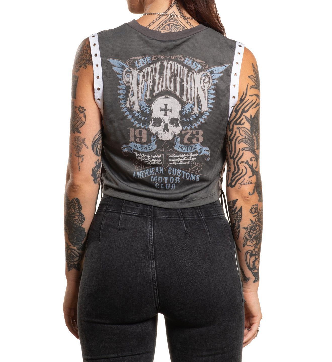 Saints Flag Crew Muscle Tee Female Product Image