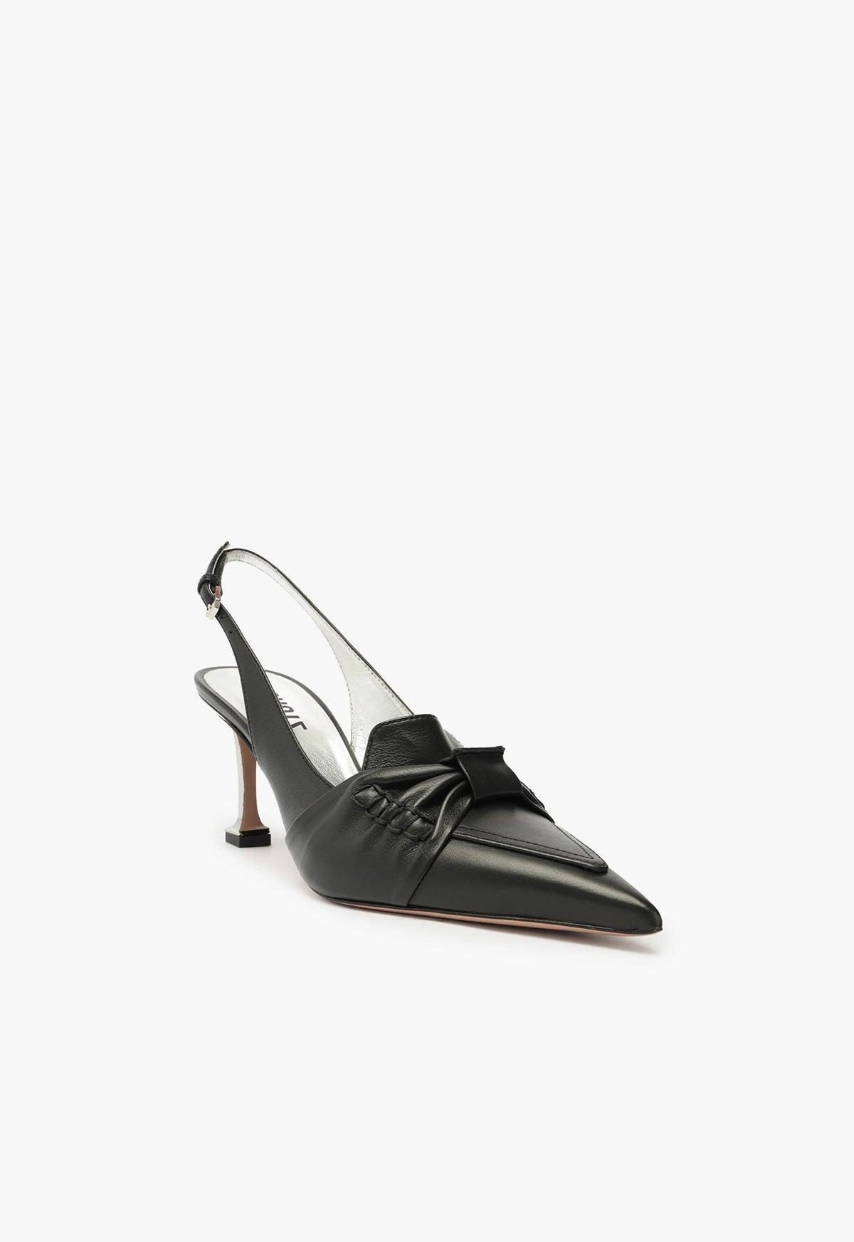 Fiorella Mid Leather Pump Female Product Image