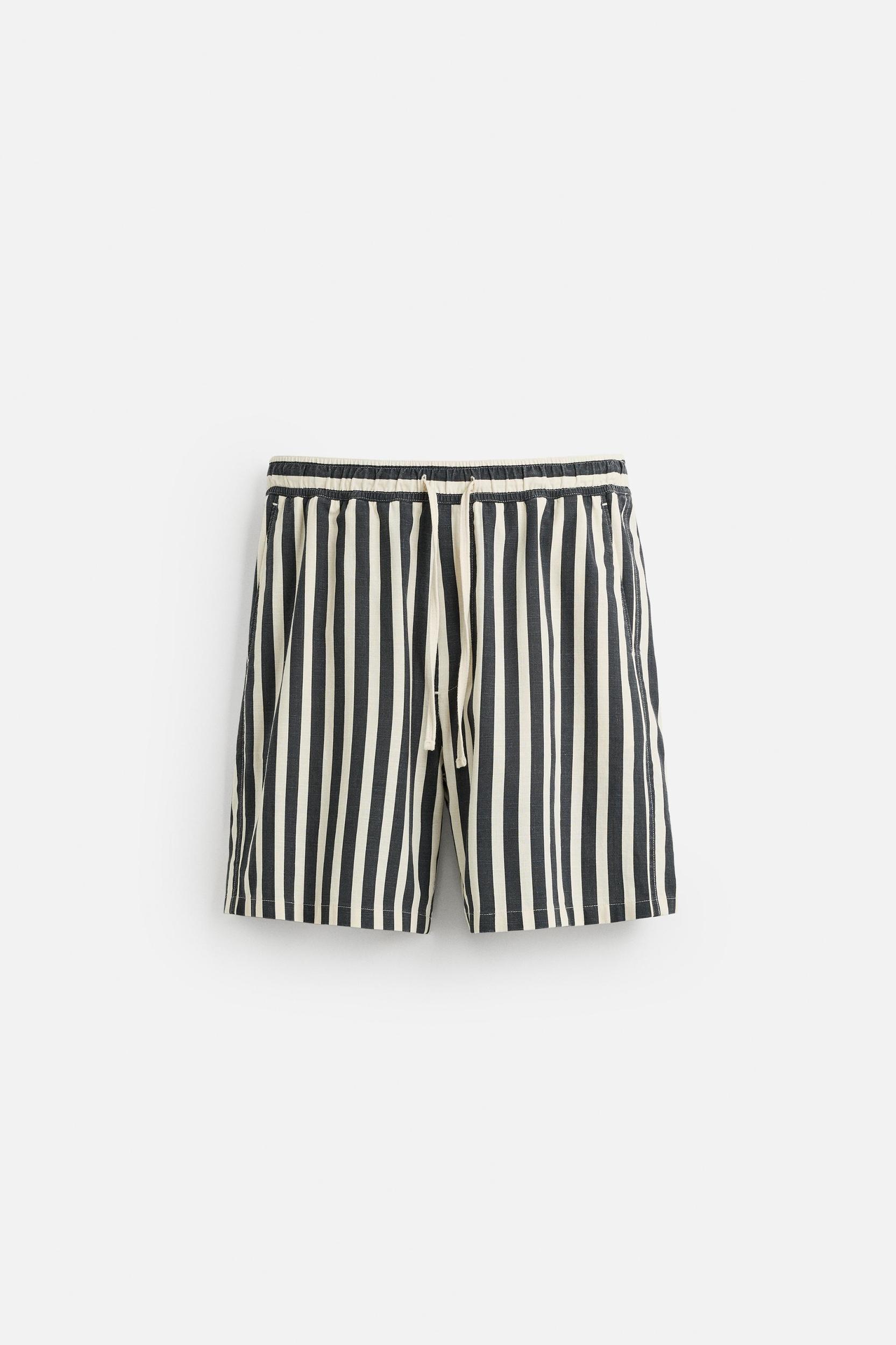 JACQUARD TEXTURED SHORTS Product Image