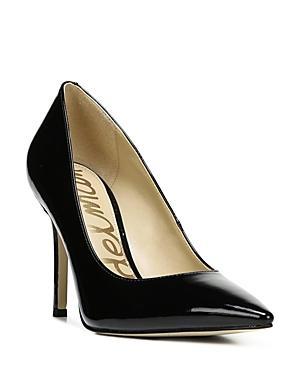 Sam Edelman Hazel Pointed Toe Pump Bright Leather Product Image