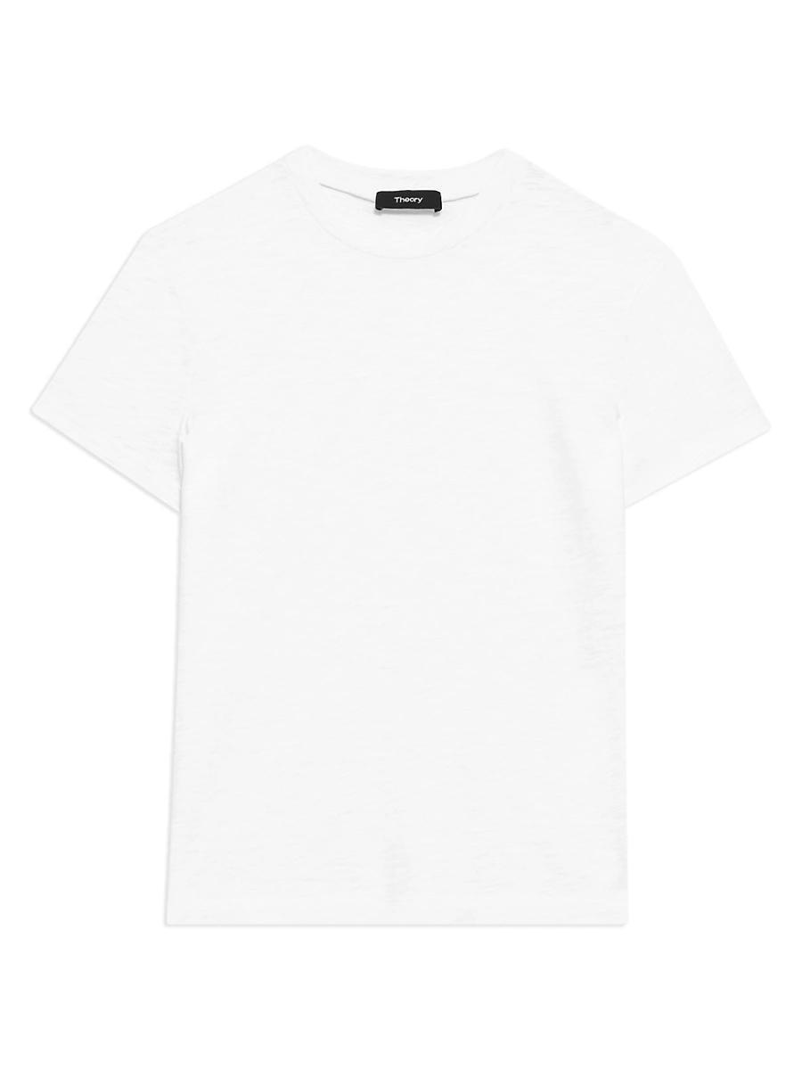 Womens Tiny Tee Fitted Cotton Slub Knit T-Shirt Product Image