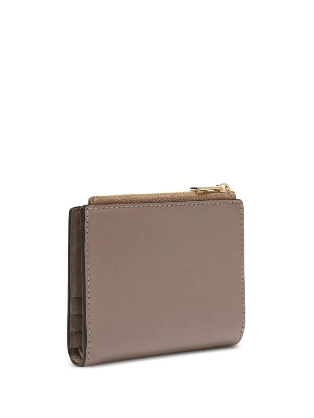 FURLA Small Sfera Wallet In Neutrals Product Image