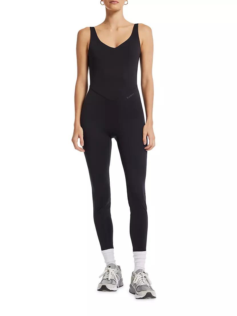 Tempo V-Neck Full-Length Catsuit Product Image