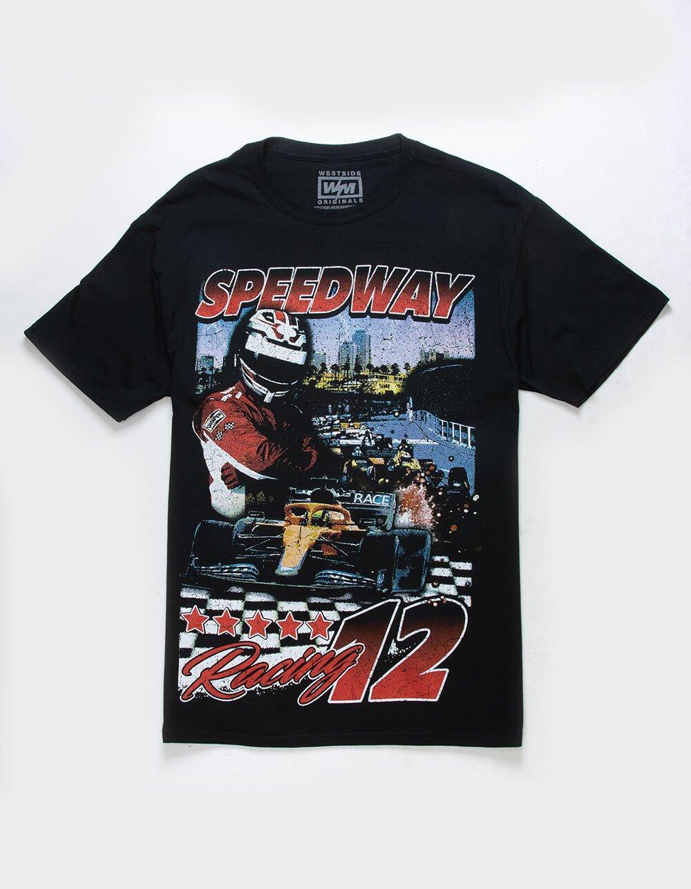 WESTSIDE ORIGINALS Speedway Racing Mens Tee - BLACK Product Image