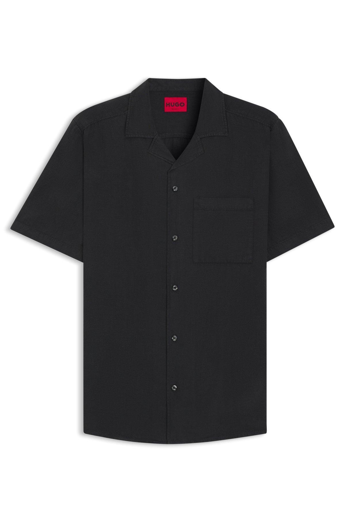 Relaxed-fit multi-occasional shirt in linen Product Image