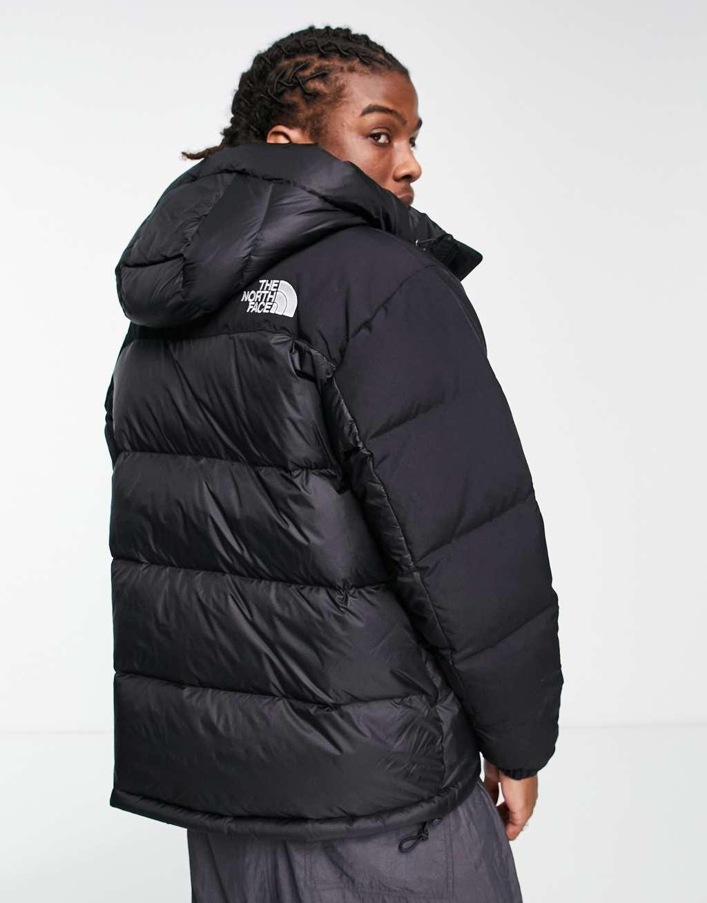 The North Face Himalayan insulated down track jacket in black Product Image