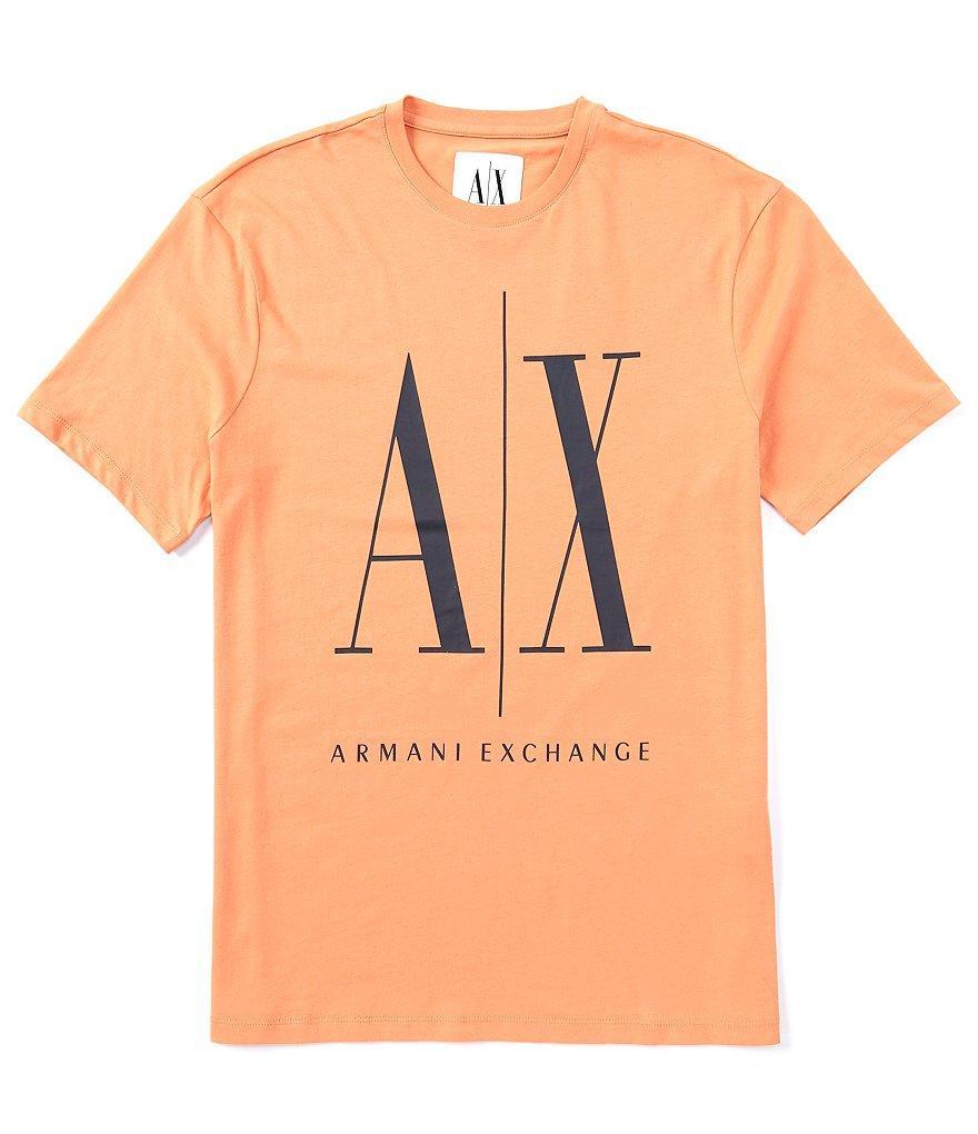 Armani Exchange Short Sleeve Large Icon Logo Graphic T-Shirt Product Image