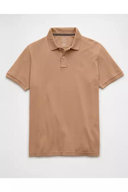 AE Lived-In Pique Polo Shirt Men's Product Image