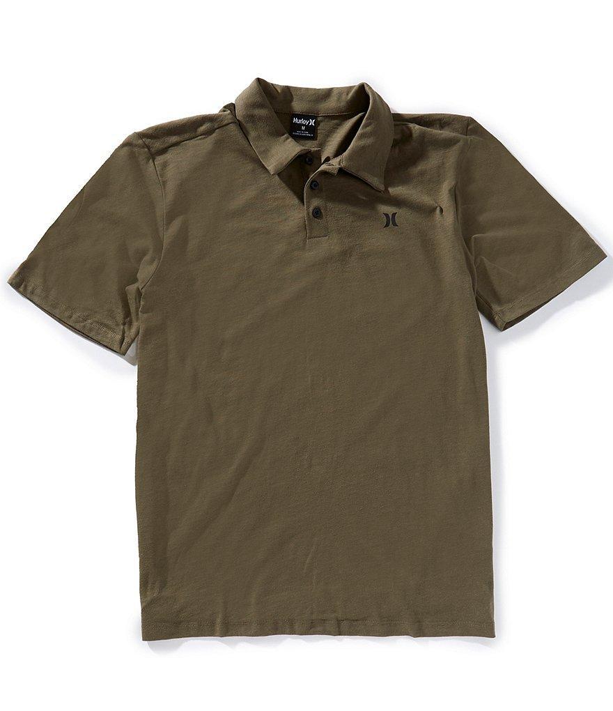 Hurley Icon Slub Jersey Short Sleeve Polo Shirt Product Image