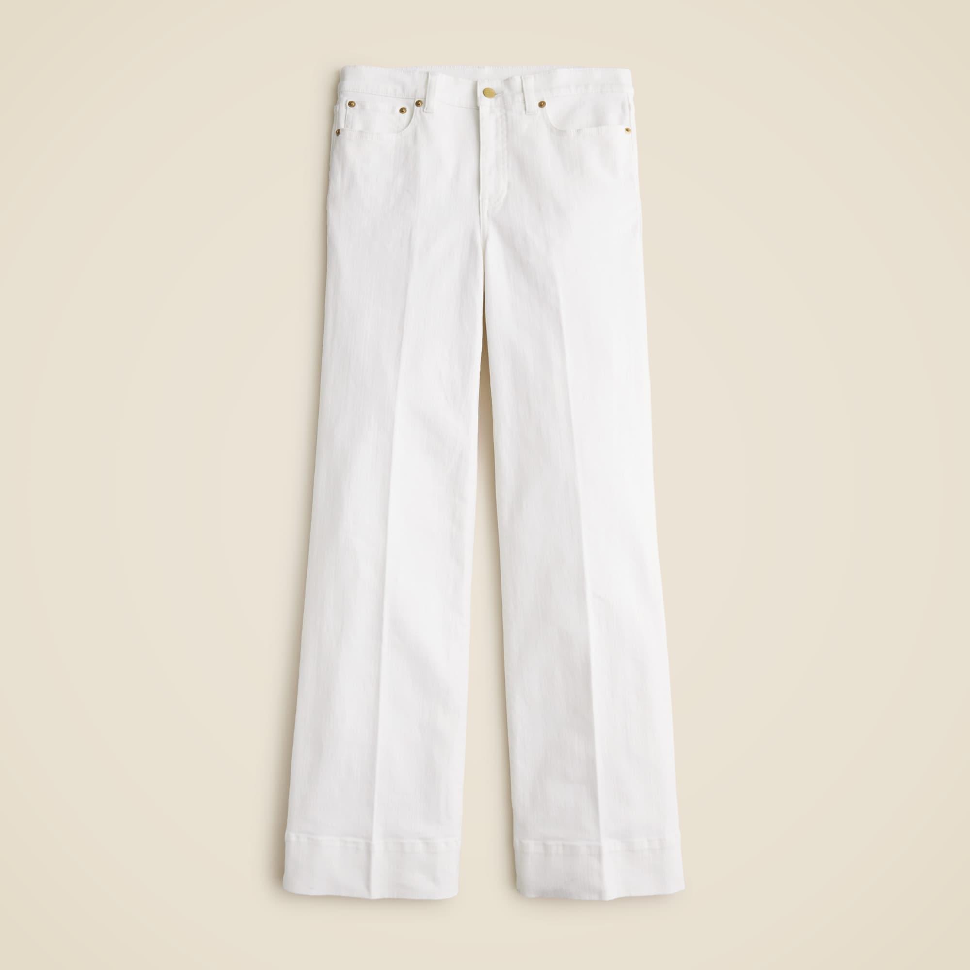 New high-rise denim trouser jean Product Image