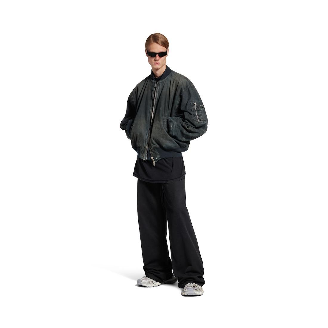 Women's Bomber Jacket in Blue Product Image