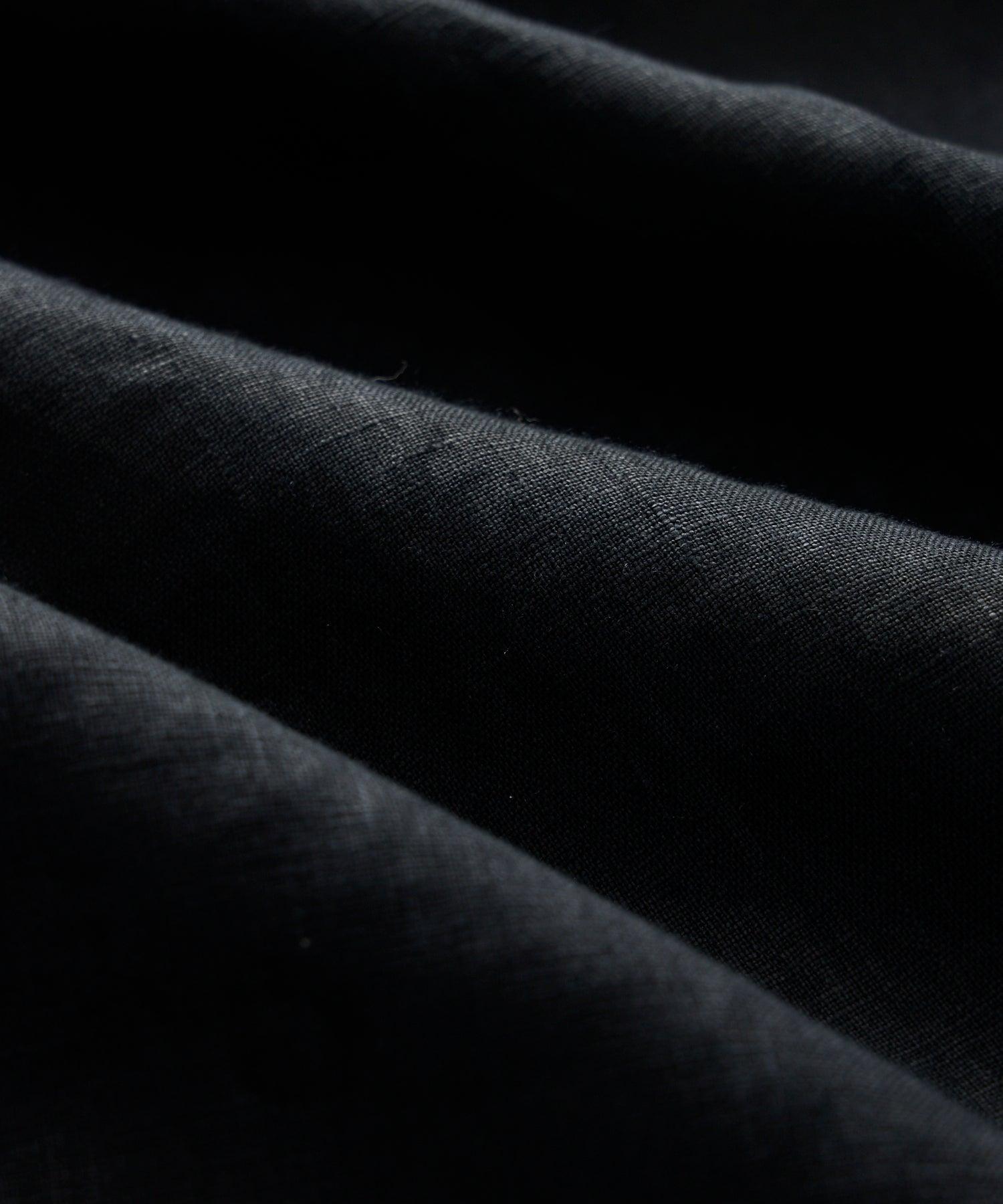 Cropped Sea Soft Irish Linen Camp Collar Shirt Product Image