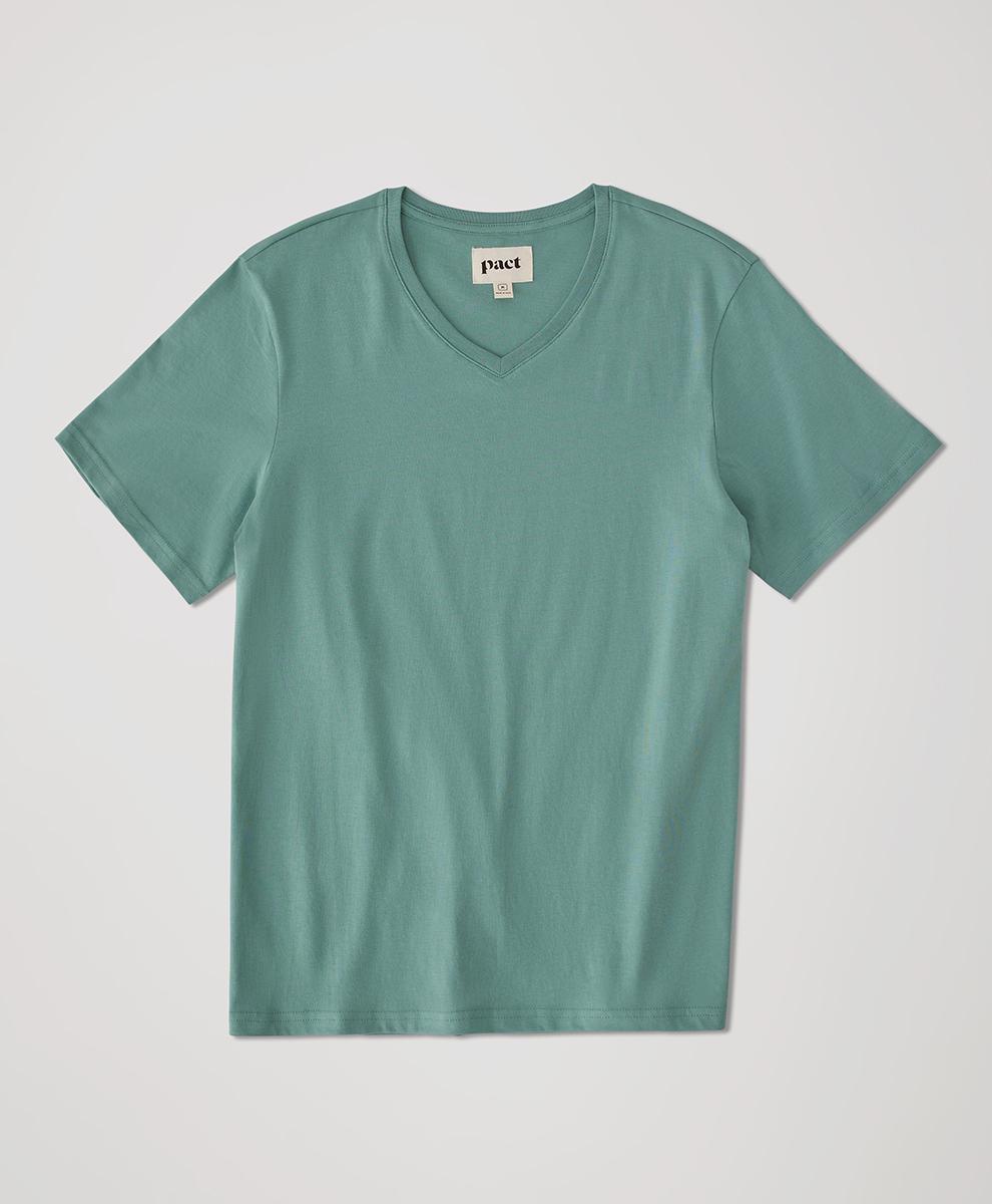 Mens Softspun V-Neck Tee M Product Image