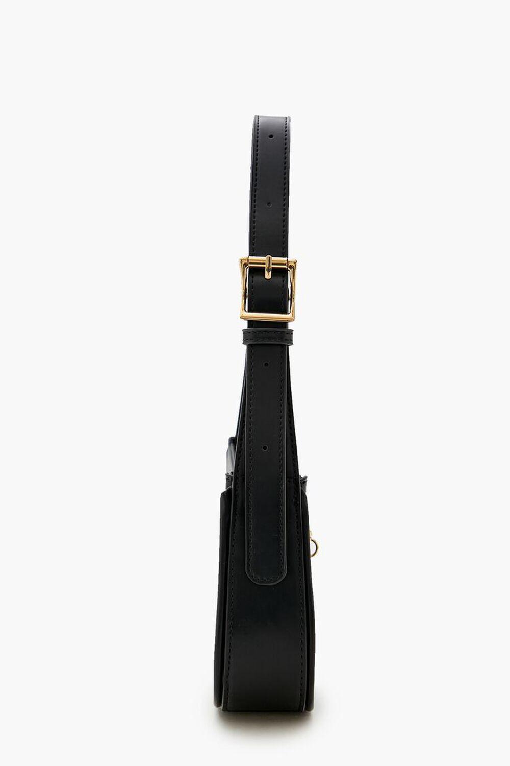 Faux Leather Carabiner Shoulder Bag | Forever 21 Product Image