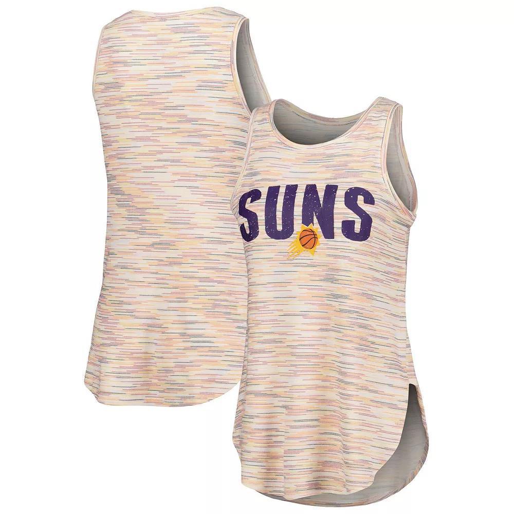 Women's Concepts Sport White Phoenix Suns Sunray Tank Top, Size: Medium, Phx White Product Image