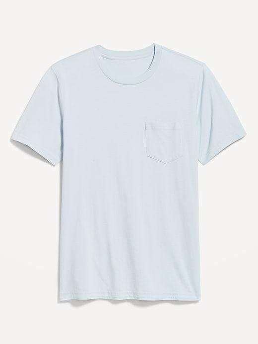 Crew-Neck Pocket T-Shirt Product Image