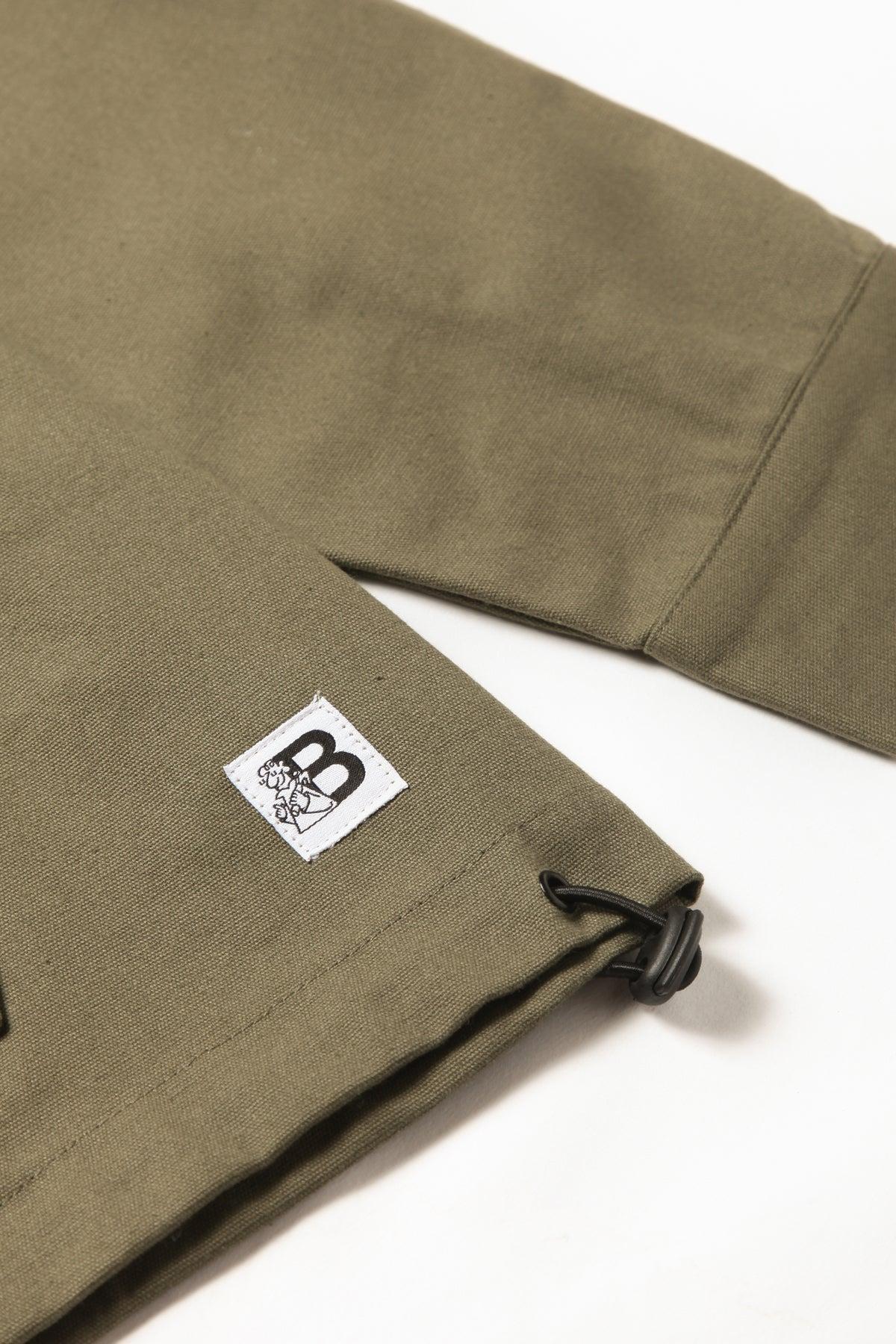 Blacksmith - Popover Wind Shirt - Olive Product Image