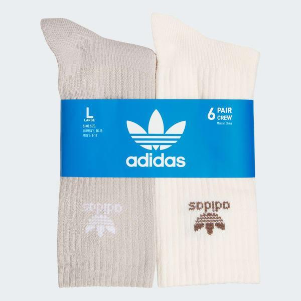 Trefoil Crew Socks 6 Pairs Product Image