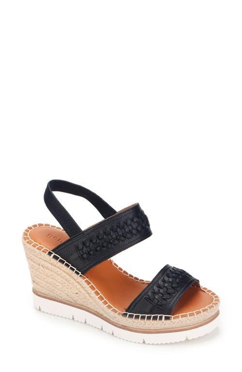 Gentle Souls by Kenneth Cole Womens Elyssa Braided Wedge Sandals Product Image