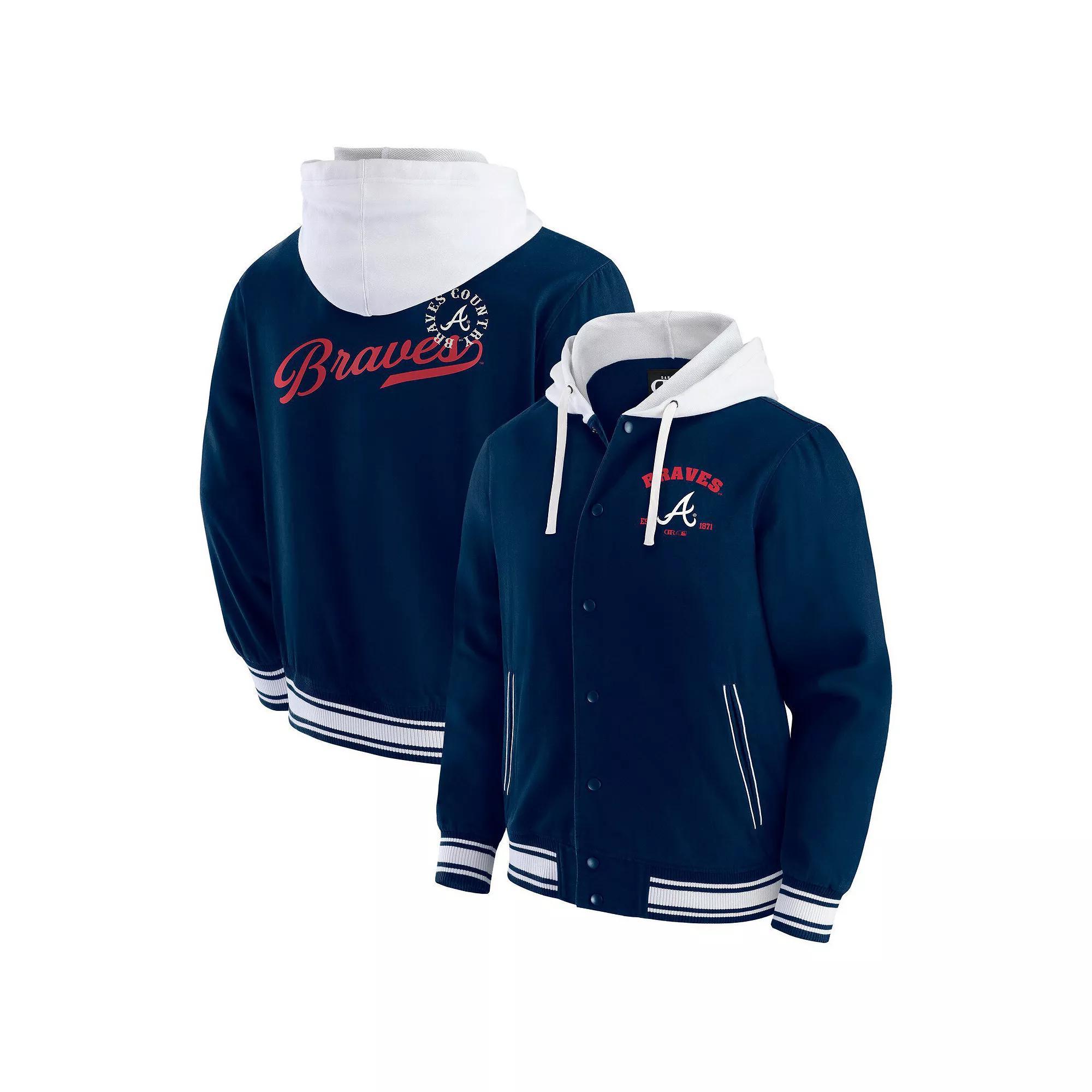 Men's Darius Rucker Collection by Fanatics  Navy Seattle Mariners Full-Snap Hooded Jacket, Size: 2XL, Blue Product Image