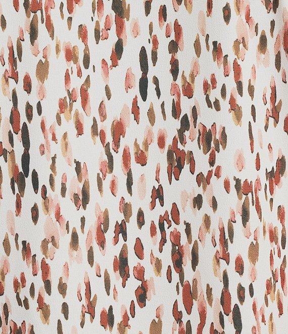 Calvin Klein Printed V-Neck Sleeveless Cami Top Product Image