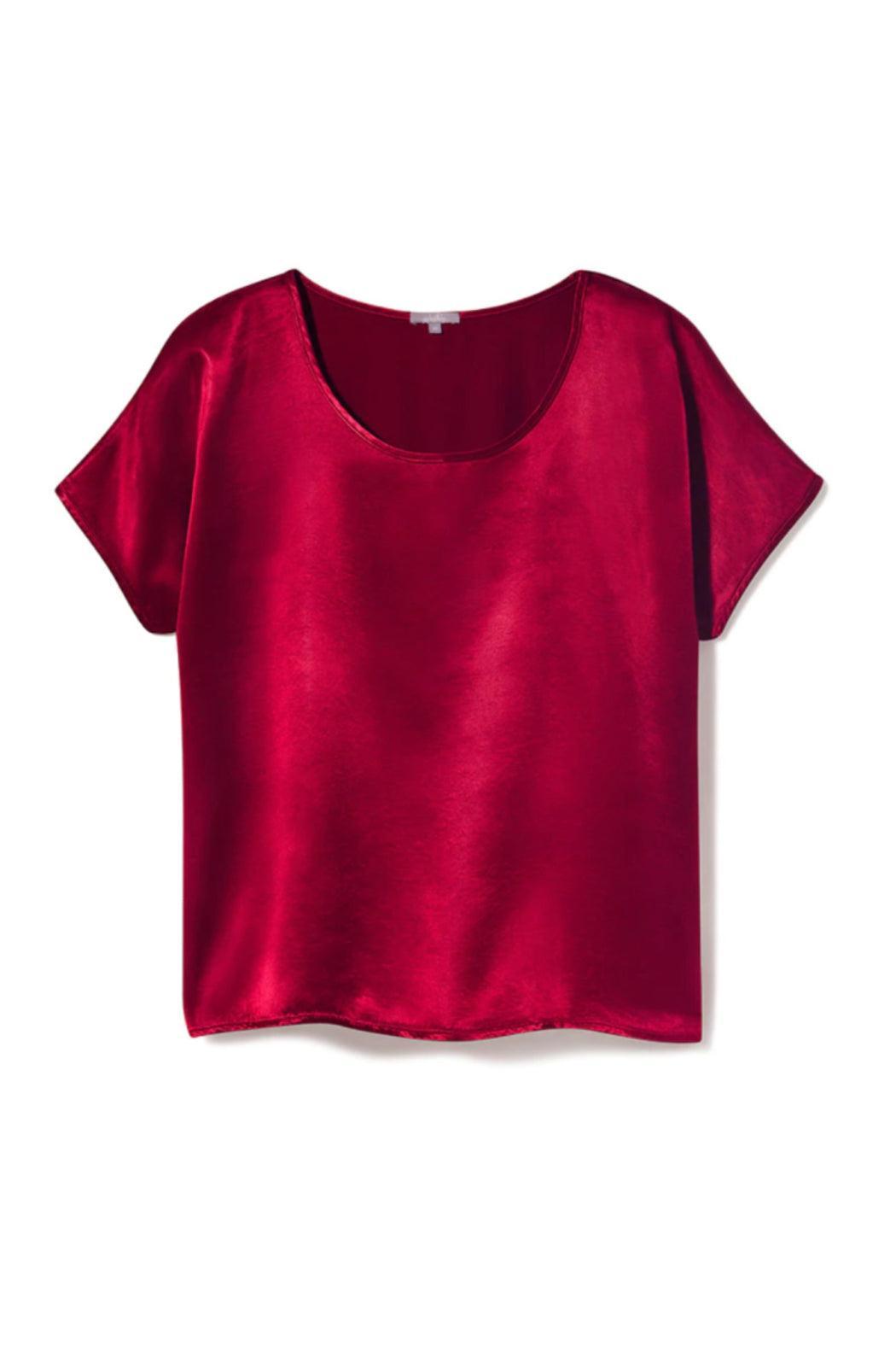 ROXXY -SATIN BOXY TEE Product Image