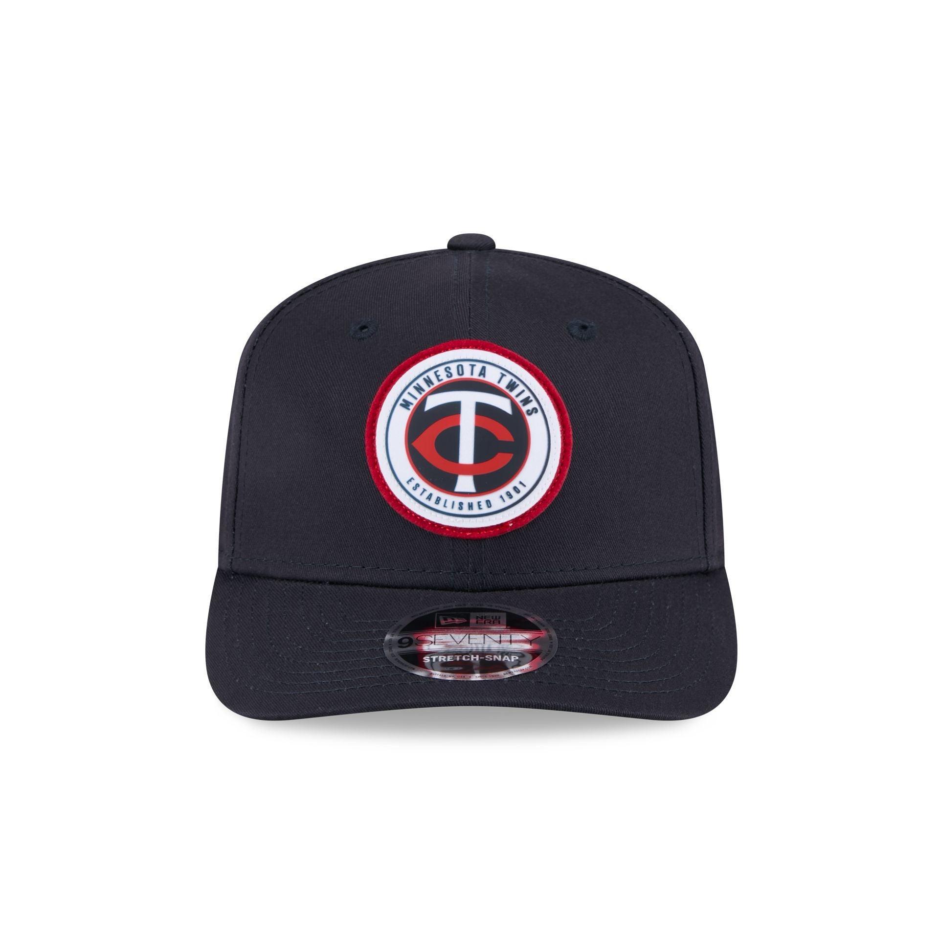 Minnesota Twins Circle Patch 9SEVENTY Stretch-Snap Hat Male Product Image
