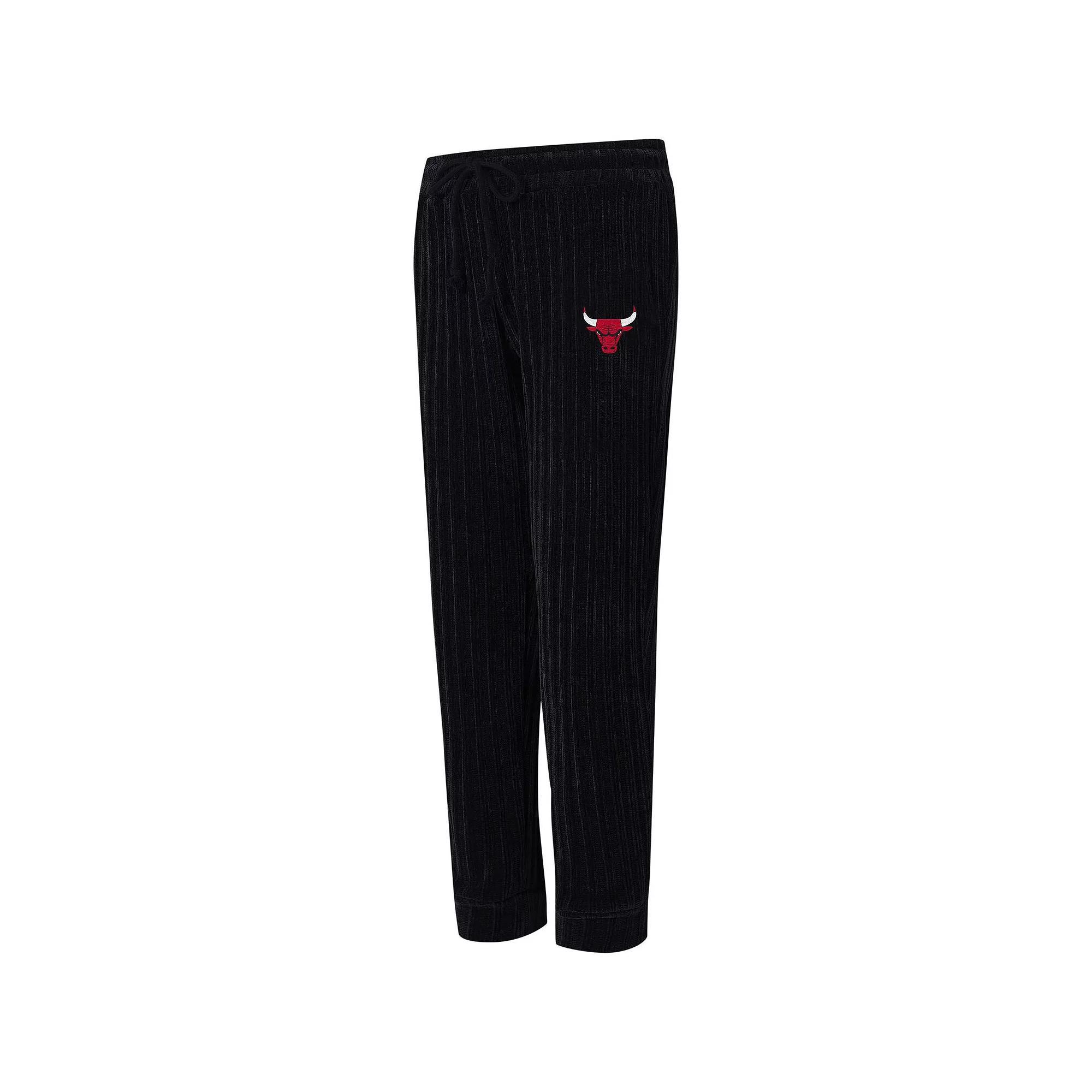Women's College Concepts Black Brooklyn Nets Linger Pants, Size: XL Product Image