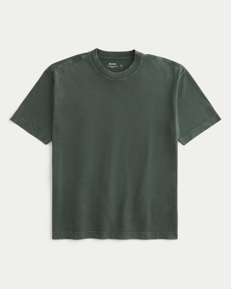 Dalix Mens Lil Smile Heavy Weight Cotton Tee Product Image