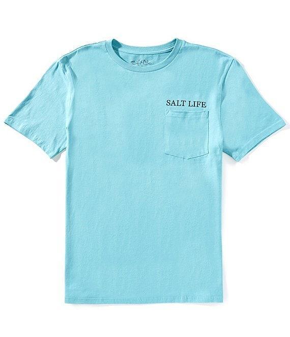 Salt Life Double Haulin Short Sleeve Pocket T-Shirt Product Image