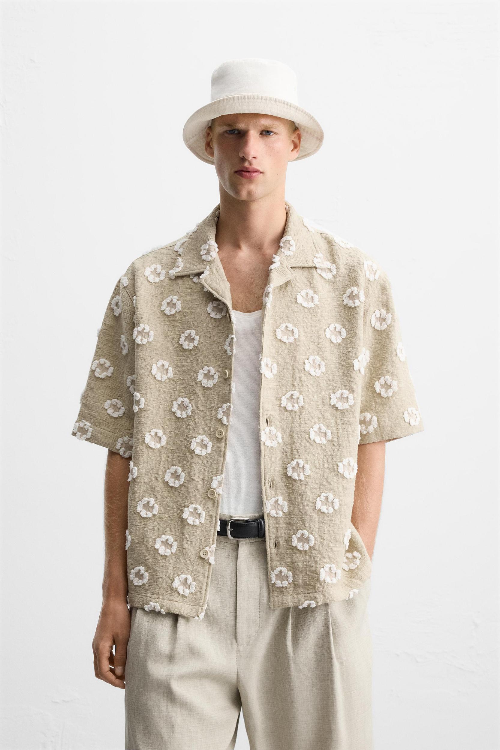 TEXTURED JACQUARD SHIRT Product Image