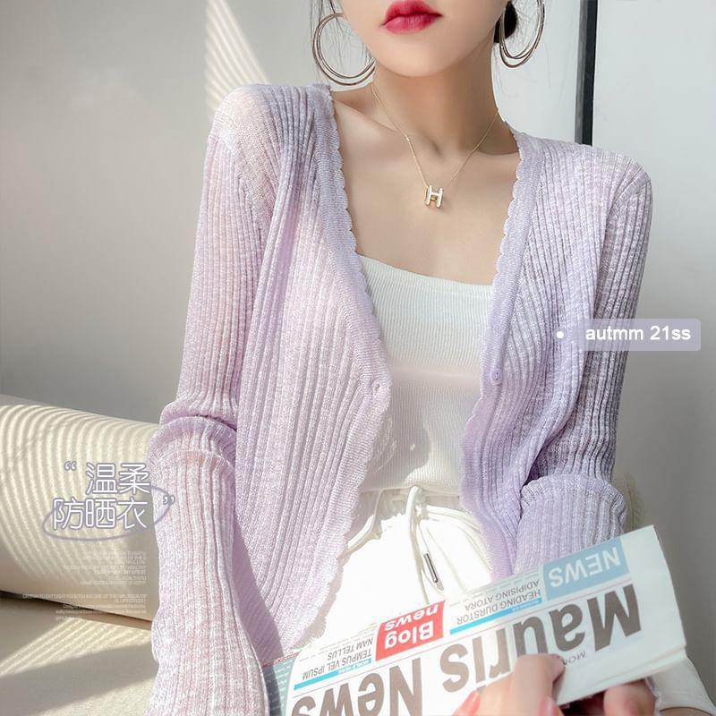 Sheer Cardigan Product Image