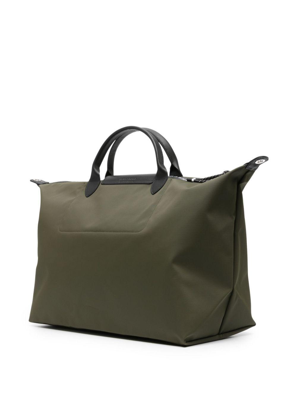 Small Le Pliage Energy Travel Tote Bag In Green Product Image