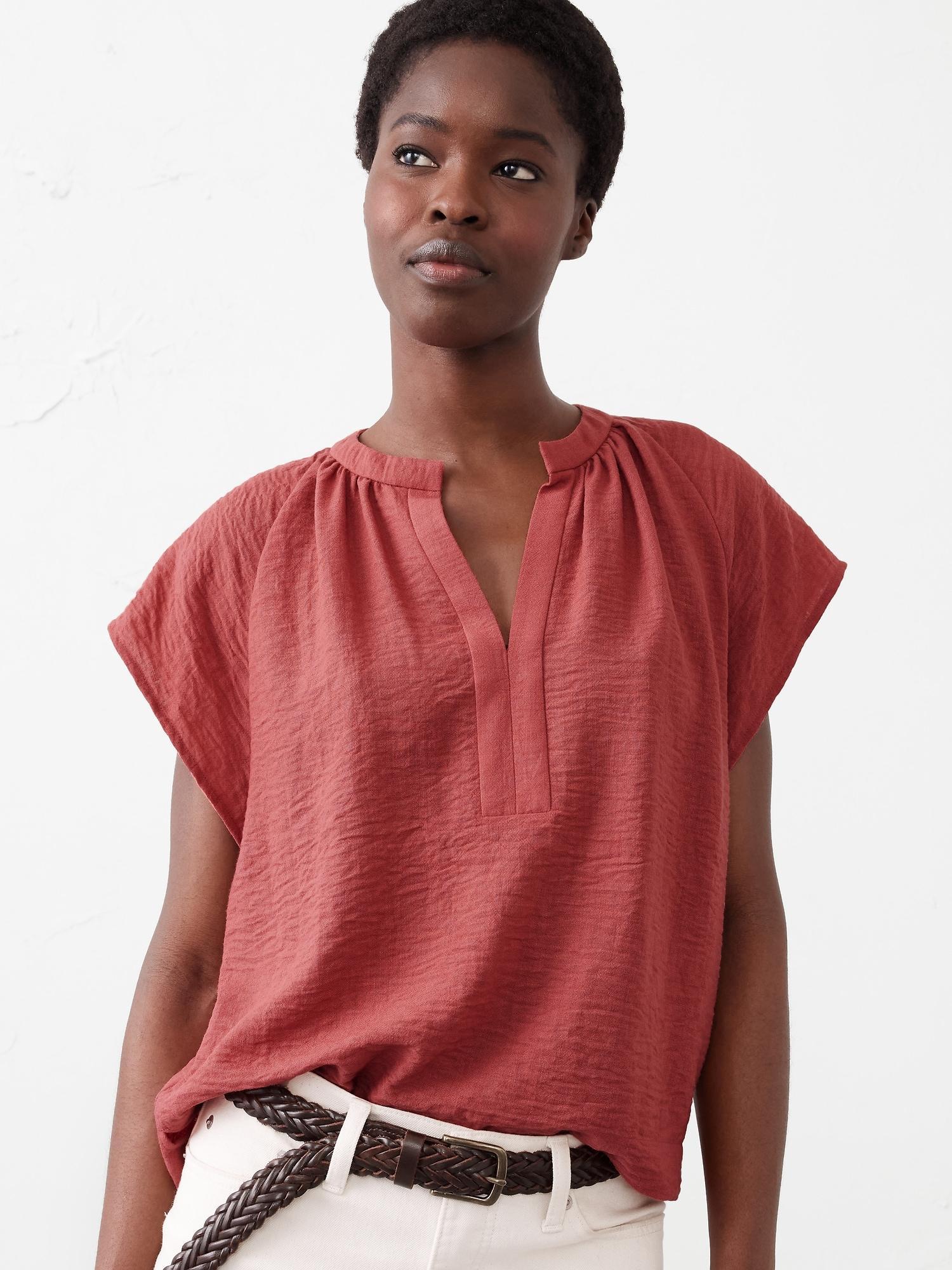 Raglan-Sleeve Top Product Image