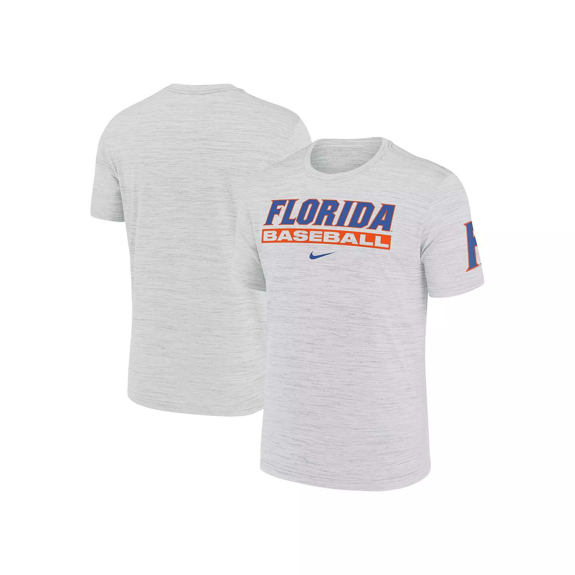 Oklahoma Sooners Velocity Baseball Wordmark Stack Nike Men's Dri-FIT College T-Shirt Product Image