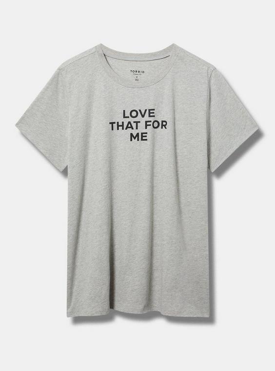 Love That For Me Fit Crew Heritage Jersey Tee Product Image